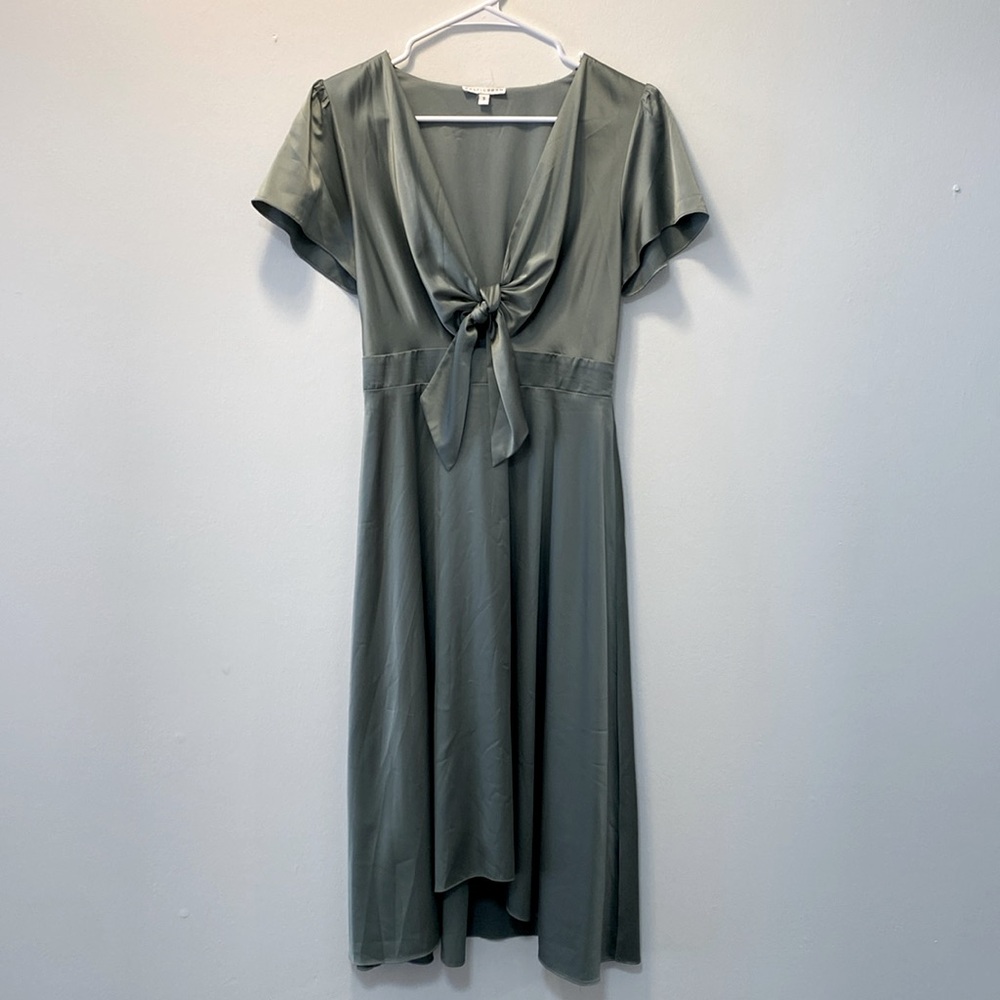 Baltic Born Poppy Satin Midi Dress